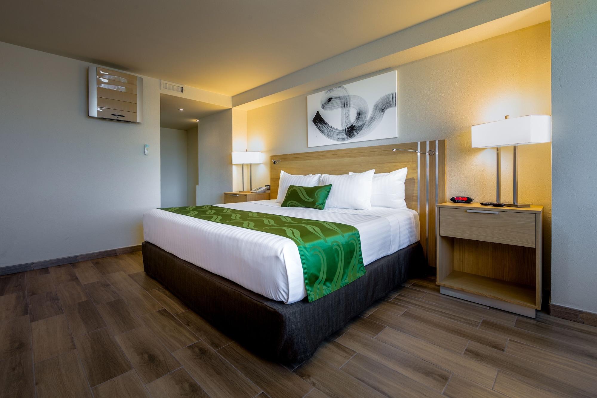 Отель La Joya Pachuca Экстерьер фото A room at the hotel